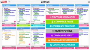 Logiciel pour Ecran de cuisine