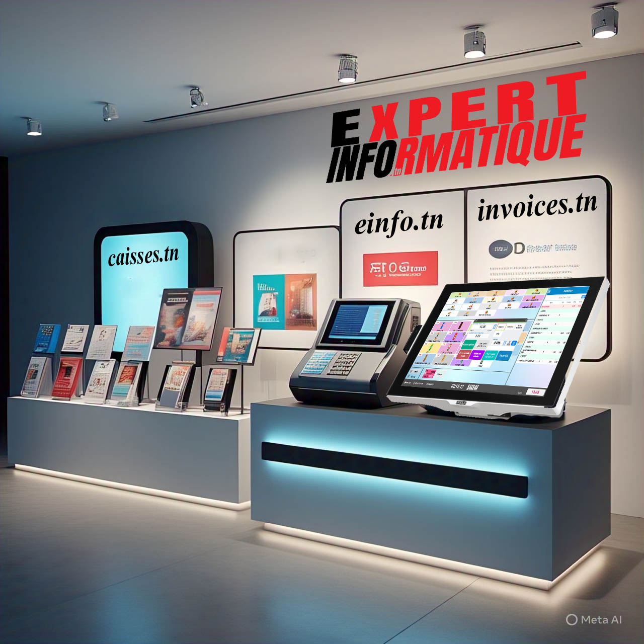 vente de caisses tactiles en Tunisie